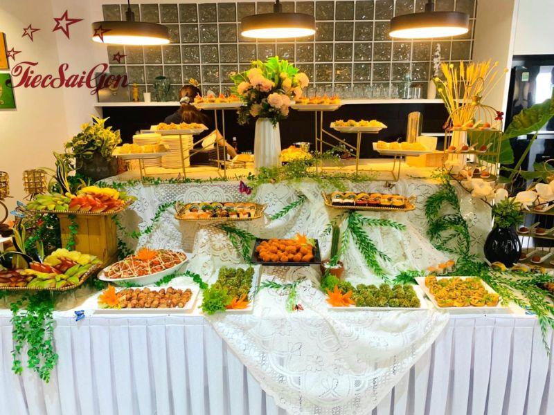 Menu đa dạng các món theo gu và yêu cầu của khách hàng